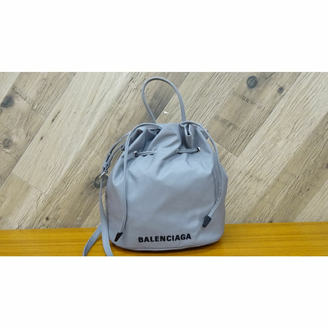 BALENCIAGA BAG - K渋021/ バレンシアガ ホイール S ドローストリング バケットバッグ