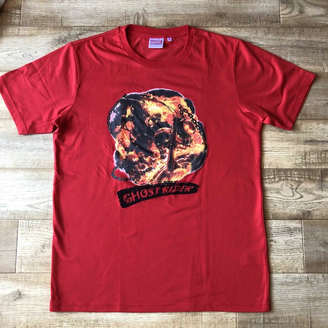 GU(ジーユー)のGUマーベル marvel Tシャツ　ジーユー　ゴーストライダー　 メンズのトップス(Tシャツ/カットソー(半袖/袖なし))の商品写真