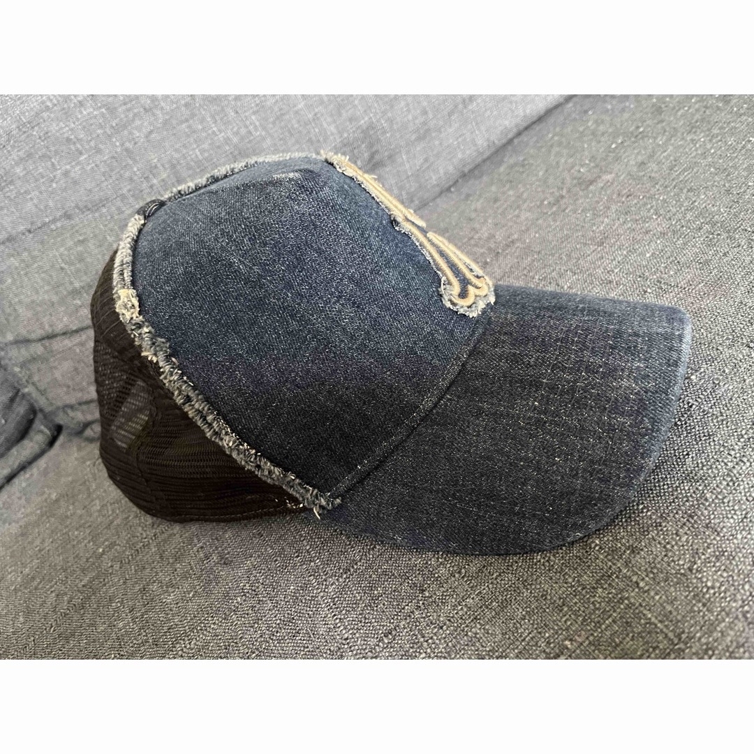 NEW ERA デニム メッシュキャップ 東洋カープ Hロゴ