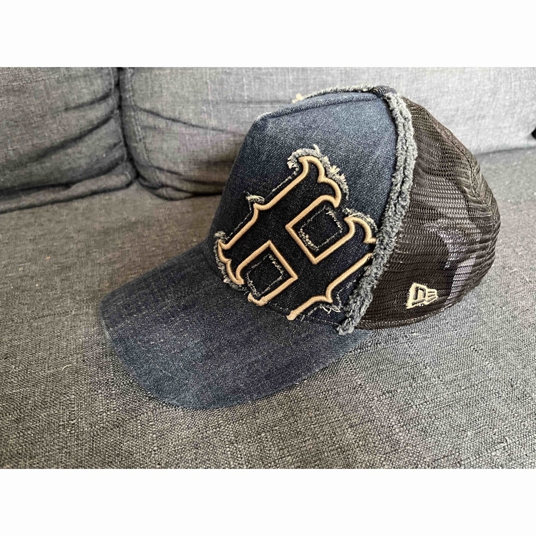 NEW ERA デニム メッシュキャップ 東洋カープ Hロゴ | フリマアプリ ラクマ