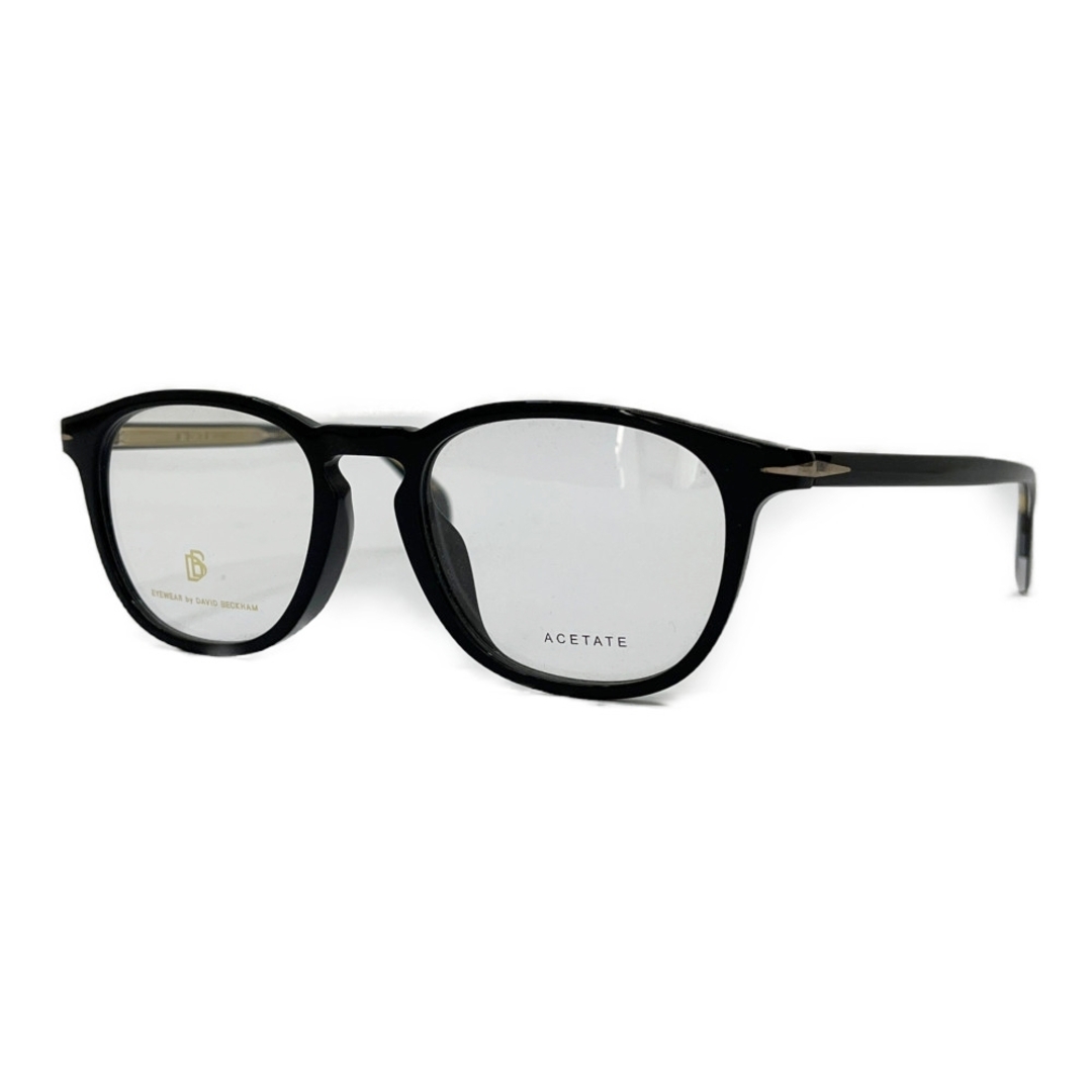 ◆◆DAVID BECKHAM アイウェア 眼鏡  ASIAN FIT 807 DB 1021 ブラック x ゴールド