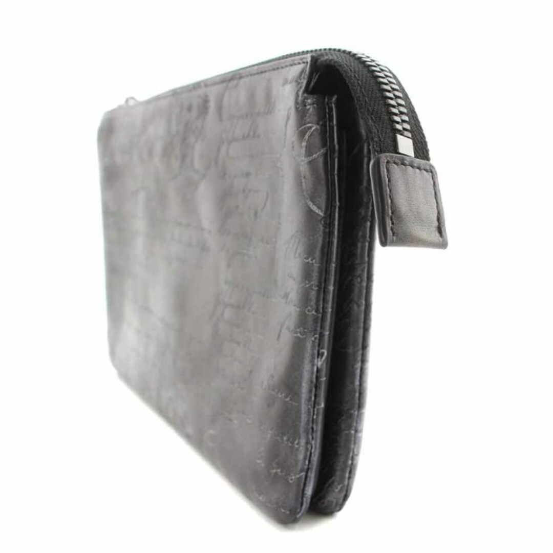 Berluti(ベルルッティ)のBerluti テルシオ カリグラフィー スクリット クラッチバッグ 黒 メンズのバッグ(セカンドバッグ/クラッチバッグ)の商品写真