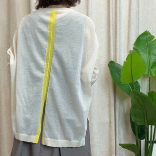 ローブ(ROBE)の《SALE》《Bluefronce》《Robe/ローブ》シアーカーディガン(カーディガン)