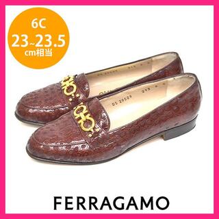 サルヴァトーレフェラガモ(Salvatore Ferragamo)のフェラガモ ローファー 革靴 6C(約23-23.5cm)6900→(ローファー/革靴)