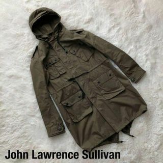 JOHN LAWRENCE SULLIVAN 18aw モッズコート 柴色-