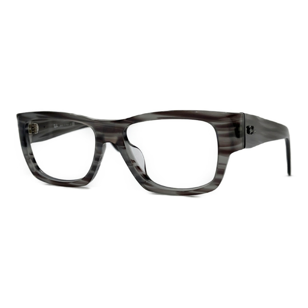 ◆◆RAY-BAN レイバン 眼鏡フレーム WayFarer アジアフルフィットモデル RB 5487-F グレー・ブラウン系