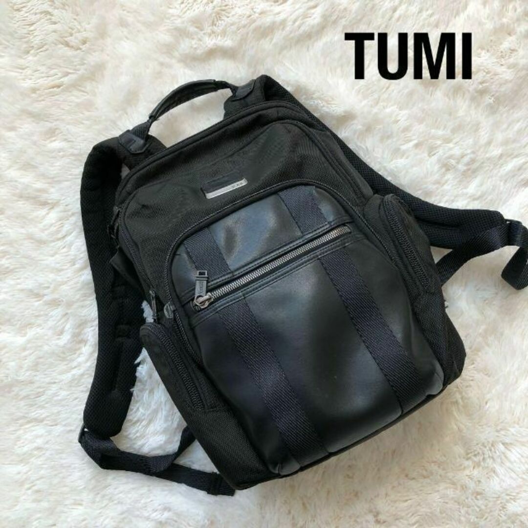 TUMI - TUMIトゥミ 232681Dレザー×ナイロンリュックバックパック ...