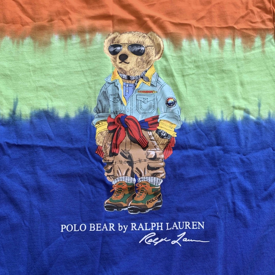 Ralph Lauren(ラルフローレン)の【新品】ラルフローレン ポロベア Tシャツ タイダイ XL キッズ/ベビー/マタニティのキッズ服男の子用(90cm~)(Tシャツ/カットソー)の商品写真