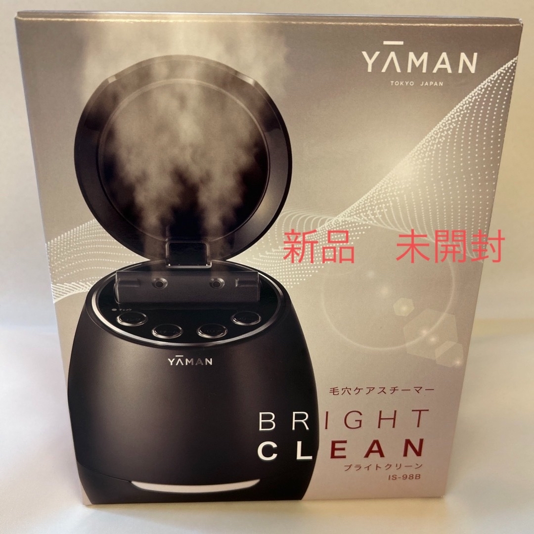 YA−MAN IS-98B BLACK スチーマー