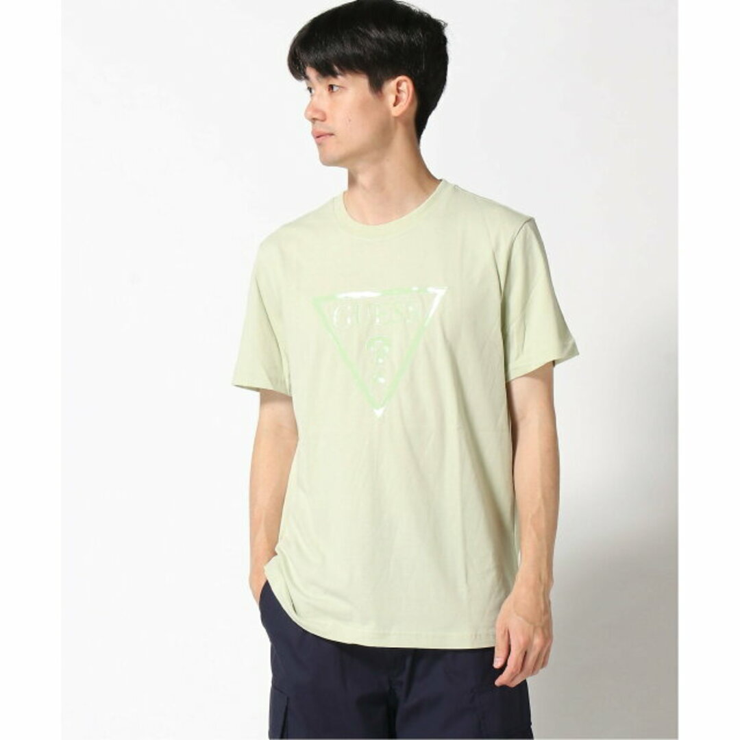 GUESS(ゲス)の【グリーン(LGN)】【M】(M)Triangle Logo Tee その他のその他(その他)の商品写真