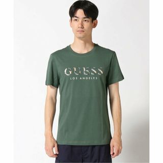 ゲス(GUESS)の【ダークグリーン(DGN)】(M)Logo Tee(Tシャツ/カットソー(半袖/袖なし))