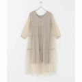 【BEIGE】TORRAZZO DONNA ニット*オーガンジーリバーシブルワン