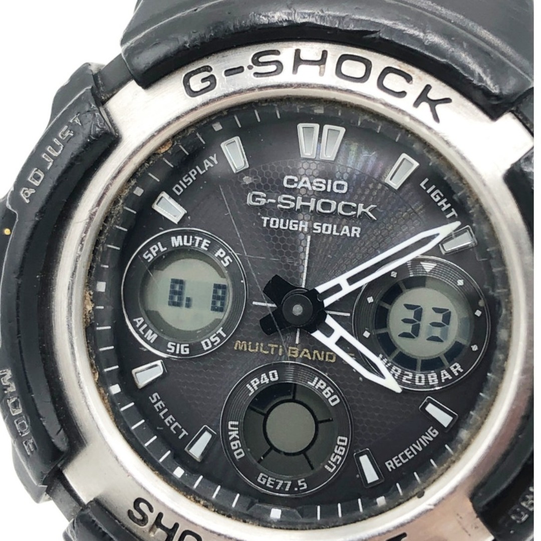 CASIO(カシオ)の〇〇CASIO カシオ 腕時計 G-SHOCK  AWG-100 ブラック メンズの時計(腕時計(アナログ))の商品写真