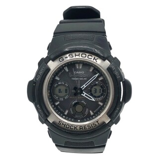 カシオ(CASIO)の〇〇CASIO カシオ 腕時計 G-SHOCK  AWG-100 ブラック(腕時計(アナログ))