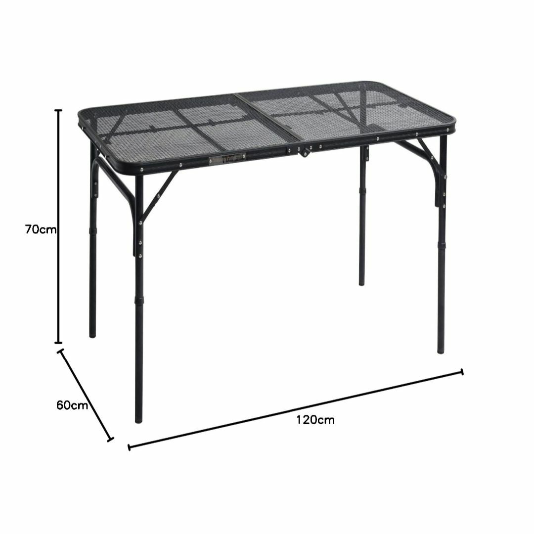 [キャンパーズコレクション 山善] メッシュテーブル キャンプ アウトドア (焚