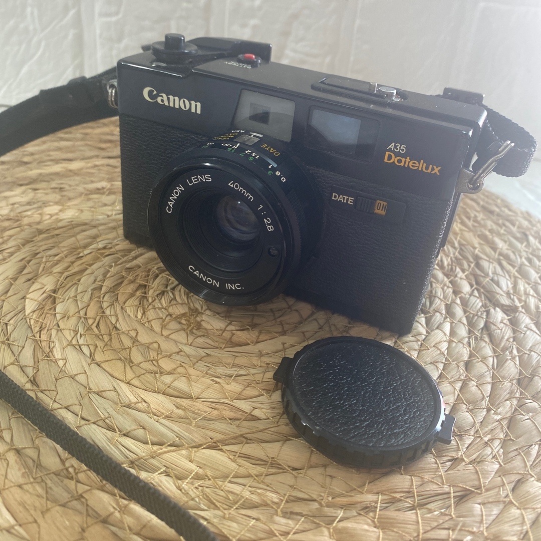 ジャンク品 Canon キャノン A35 Datelux フィルムカメラ カメラ