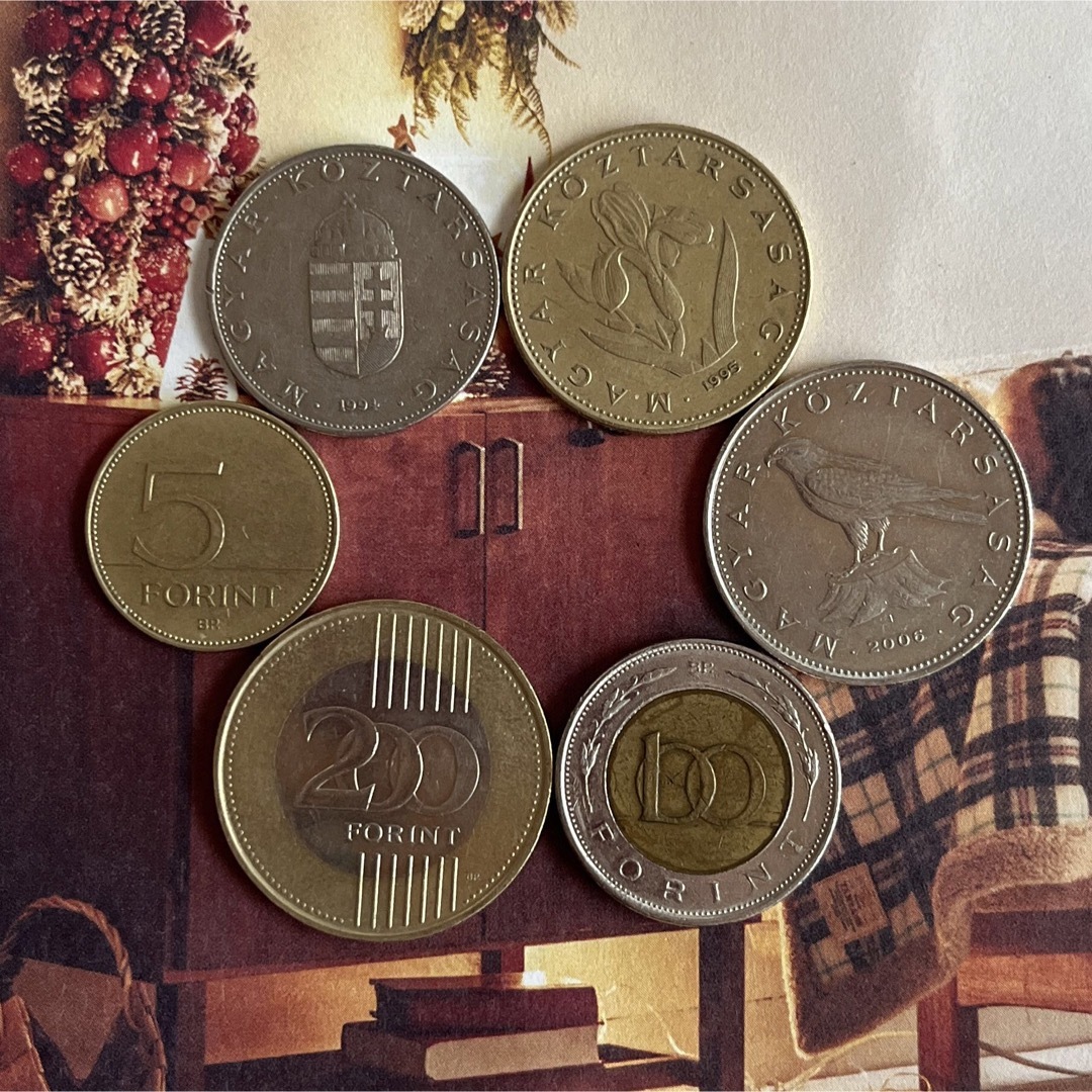 ハンガリー コイン ( フォリント ) 6枚セット エンタメ/ホビーの美術品/アンティーク(貨幣)の商品写真