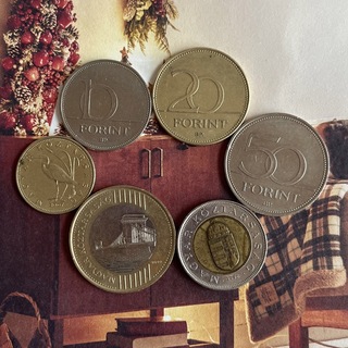 ハンガリー コイン ( フォリント ) 6枚セット(貨幣)