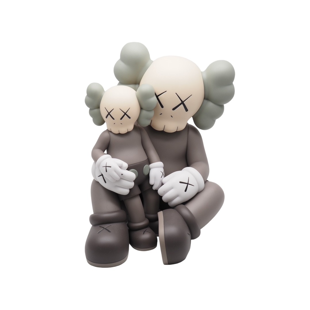 KAWS カウズ Holiday ホリデイ 親子 OriginalFake CHANGBAI MOUNTAIN フィギュア MEDICOMTOY ブラウン 美品  36922エンタメ/ホビー