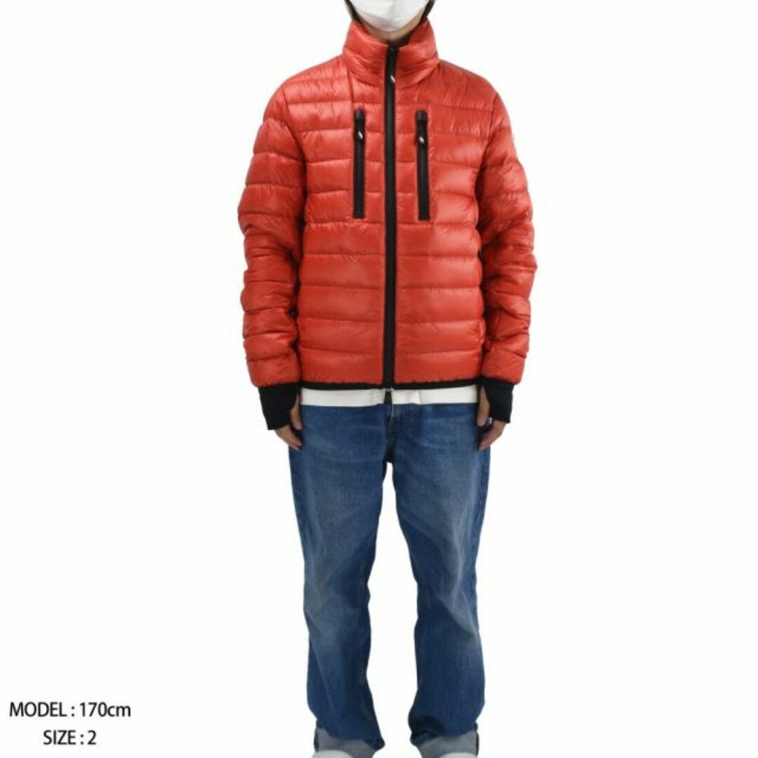 MONCLER(モンクレール)の【ORANGE】モンクレール グルノーブル MONCLER GRENOBLE ダウンジャケット メンズ ブルゾン ナイロンジャケット レッド 赤 HERS GIUBBOTTO【送料無料】 メンズのジャケット/アウター(ダウンジャケット)の商品写真