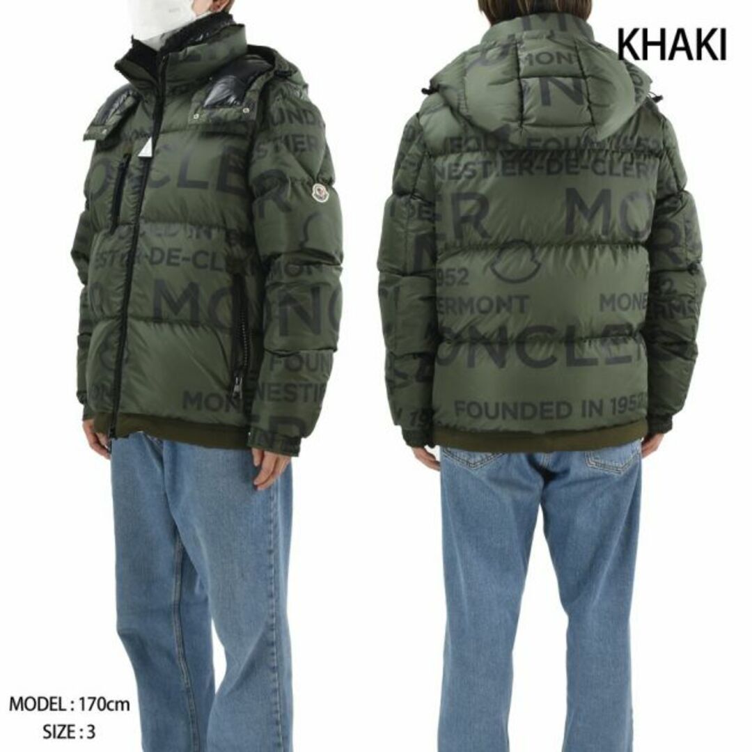 MONCLER(モンクレール)の【KHAKI】モンクレール MONCLER ダウンジャケット メンズ ブルゾン フード付き ナイロンジャケット カーキ ホワイト TARENTAISE GIUBBOTTO【送料無料】 メンズのジャケット/アウター(ダウンジャケット)の商品写真