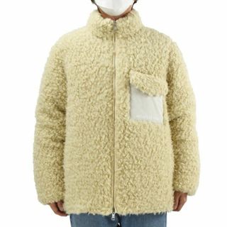 モンクレール(MONCLER)の【BEIGE】モンクレール ジーニアス MONCLER GENIUS リバーシブル ダウンジャケット メンズ ブルゾン ボアジャケット ベージュ MONNOW GIUBBOTTO【送料無料】(ダウンジャケット)