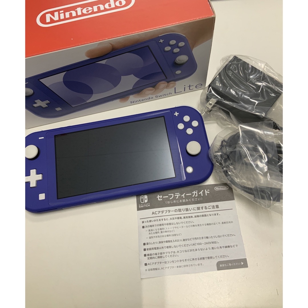 美品⭐︎ Nintendo Switch Lite ブルー スイッチライト | フリマアプリ ラクマ