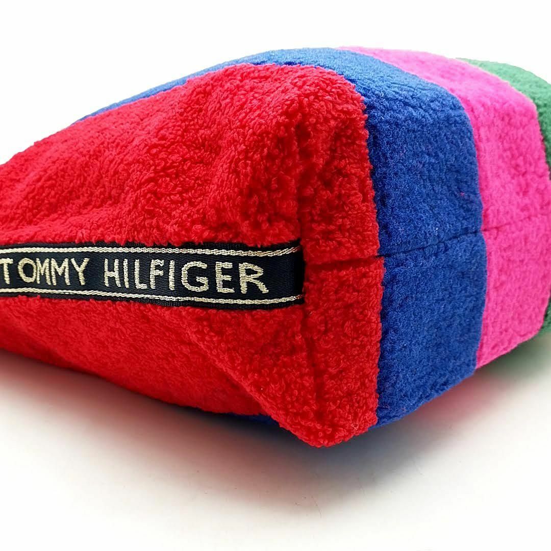 TOMMY HILFIGER(トミーヒルフィガー)のトミーヒルフィガー トートバッグ レインボーファー 03-23080607 レディースのバッグ(トートバッグ)の商品写真
