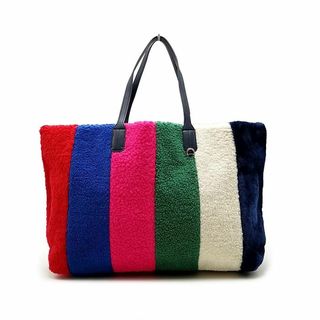 トミーヒルフィガー(TOMMY HILFIGER)のトミーヒルフィガー トートバッグ レインボーファー 03-23080607(トートバッグ)