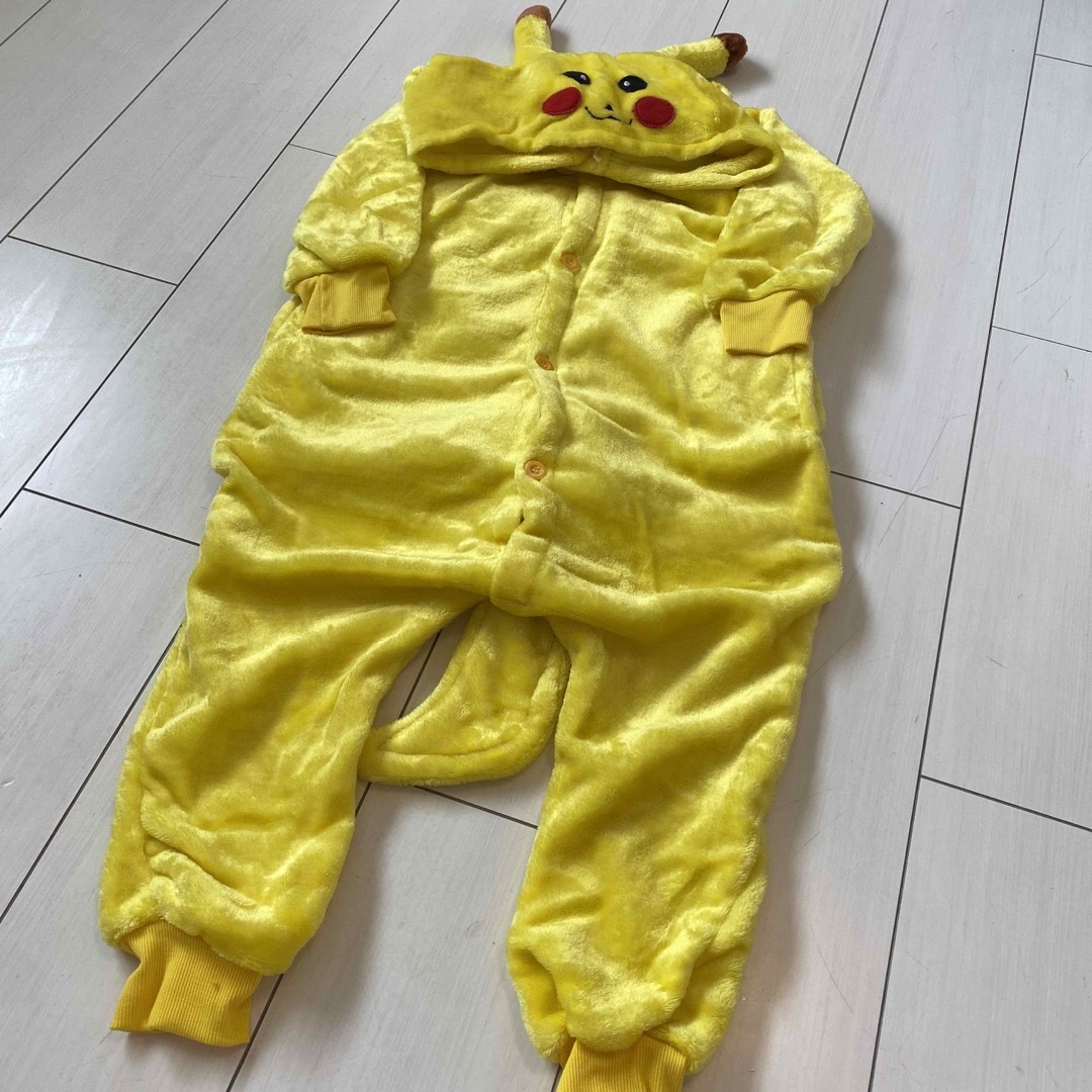 ポケモン(ポケモン)のピカチュウ 105cm キッズ/ベビー/マタニティのキッズ服男の子用(90cm~)(その他)の商品写真