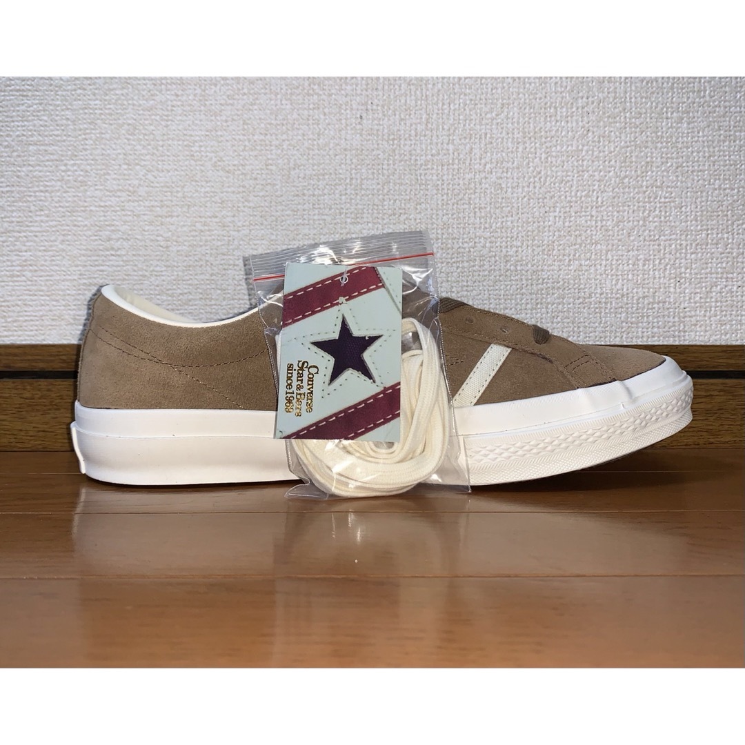CONVERSE - 28cm 新品 CONVERSE STAR&BARS SUEDE ブラウン 茶色の通販