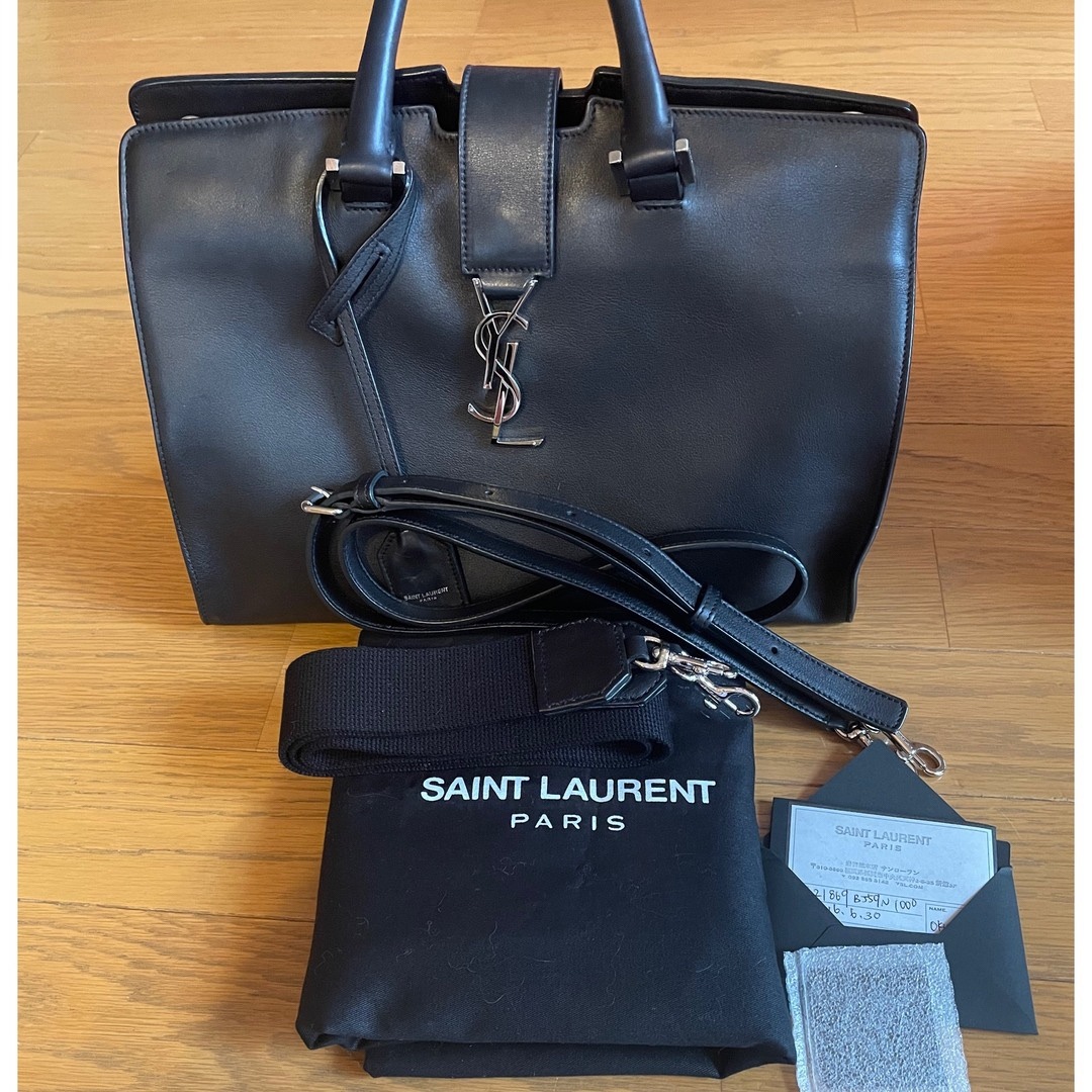 Saint Laurent - SAINT LAURENT サンローラン スモールカバス 2WAY ...