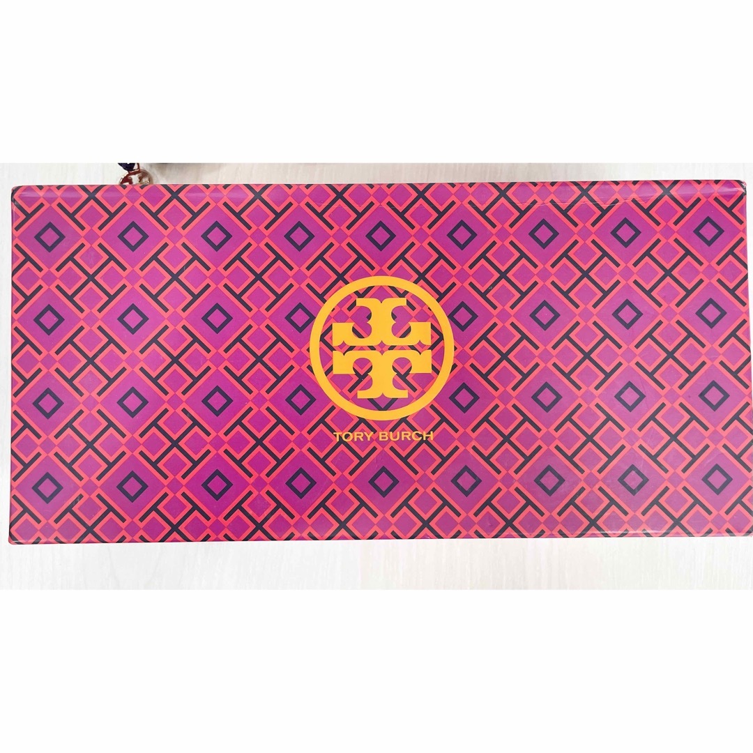 【極美品】TORYBURCH　フラットシューズ　アンクルタイ付　赤　25cm 7