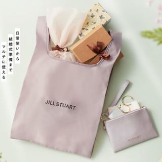 ジルスチュアート(JILLSTUART)のゼクシィ9月号付録 JILLSTUART エコバッグ&ストラップ付きポーチ(エコバッグ)