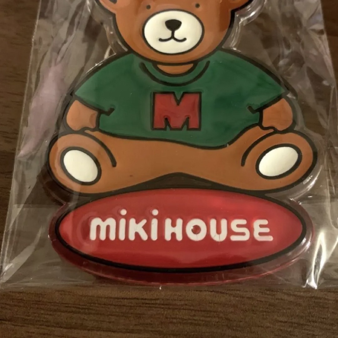 mikihouse(ミキハウス)のミキハウス くま キーホルダー  エンタメ/ホビーのアニメグッズ(キーホルダー)の商品写真