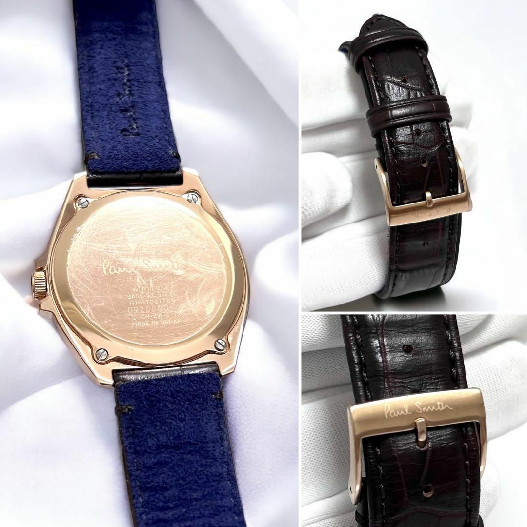 Paul Smith(ポールスミス)のポールスミス クローズドアイズ 腕時計 レザーベルト クォーツ メンズの時計(腕時計(アナログ))の商品写真