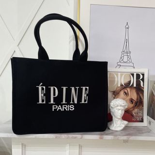 エピヌ(épine)の【限定品】ÉPINE PARIS BAG black(トートバッグ)