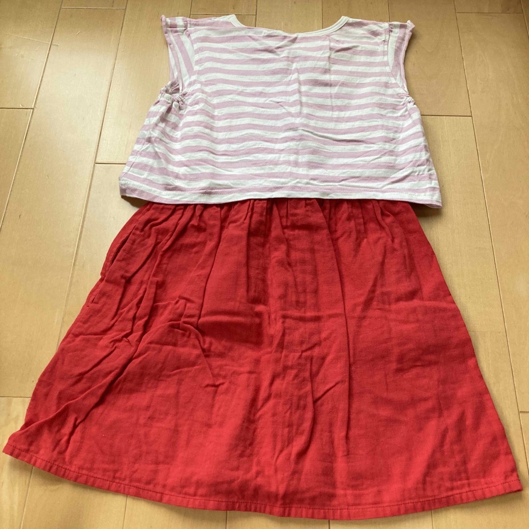 BeBe(ベベ)の(６８) BeBe ワンピース　１４０ キッズ/ベビー/マタニティのキッズ服女の子用(90cm~)(ワンピース)の商品写真