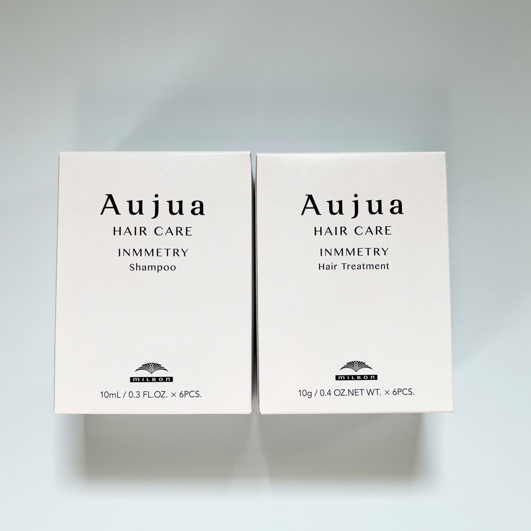 Aujua(オージュア)のAujua オージュア インメトリィ シャンプー ヘアトリートメント コスメ/美容のヘアケア/スタイリング(シャンプー/コンディショナーセット)の商品写真