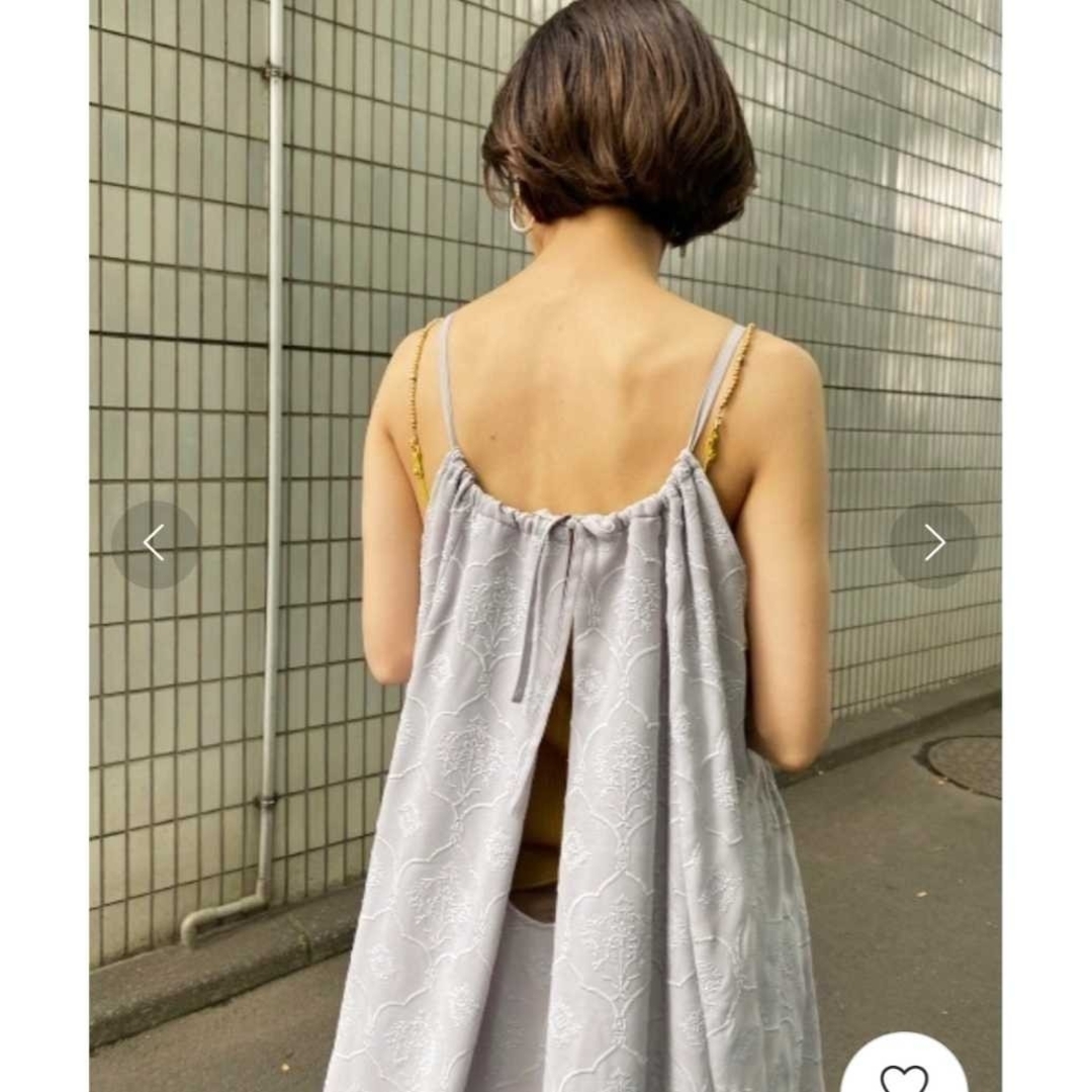 アメリ　AMERI MEDI LAMP HALTER NECK DRESS