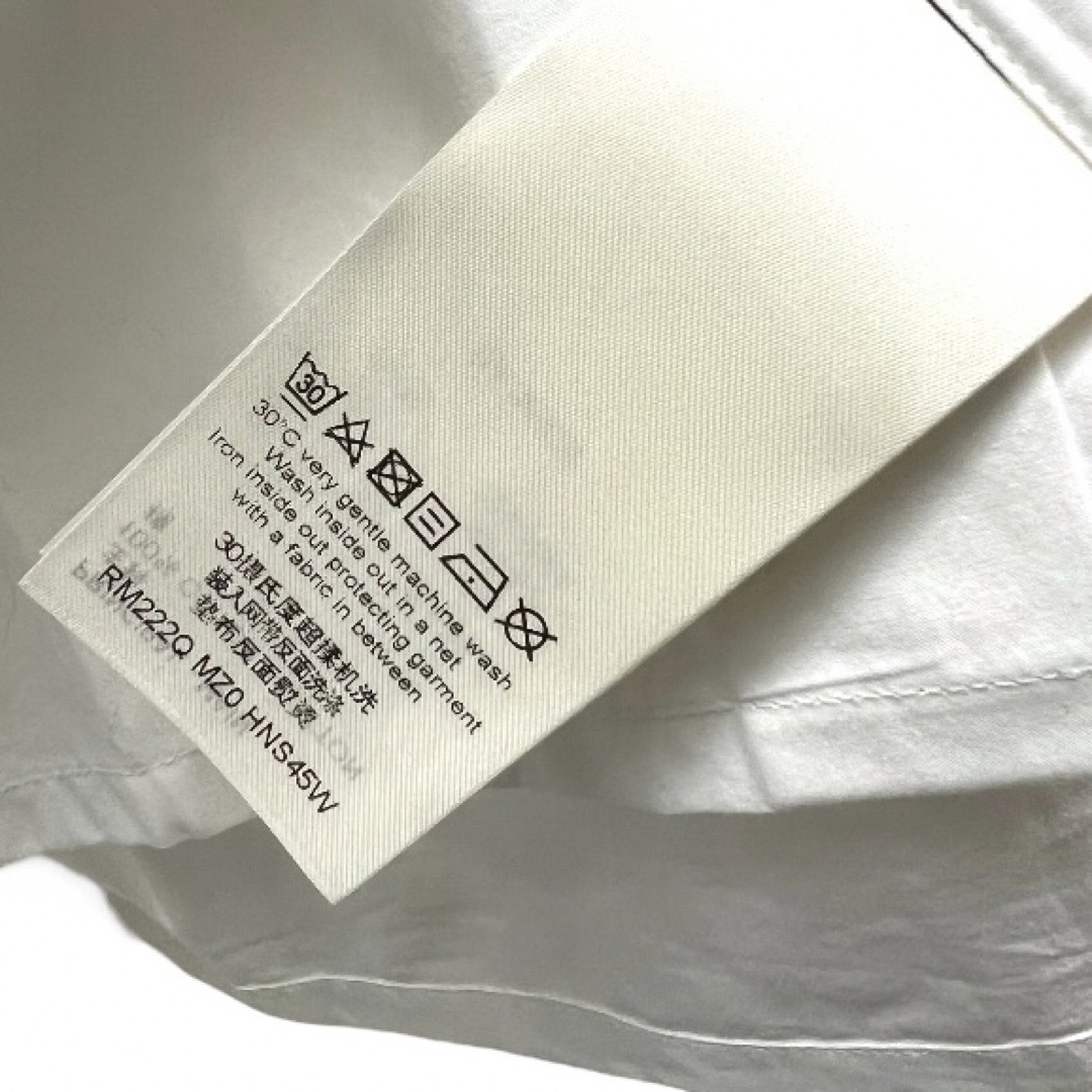 ルイヴィトン　Louis Vuitton 白　シャツ　LV メンズ　半袖