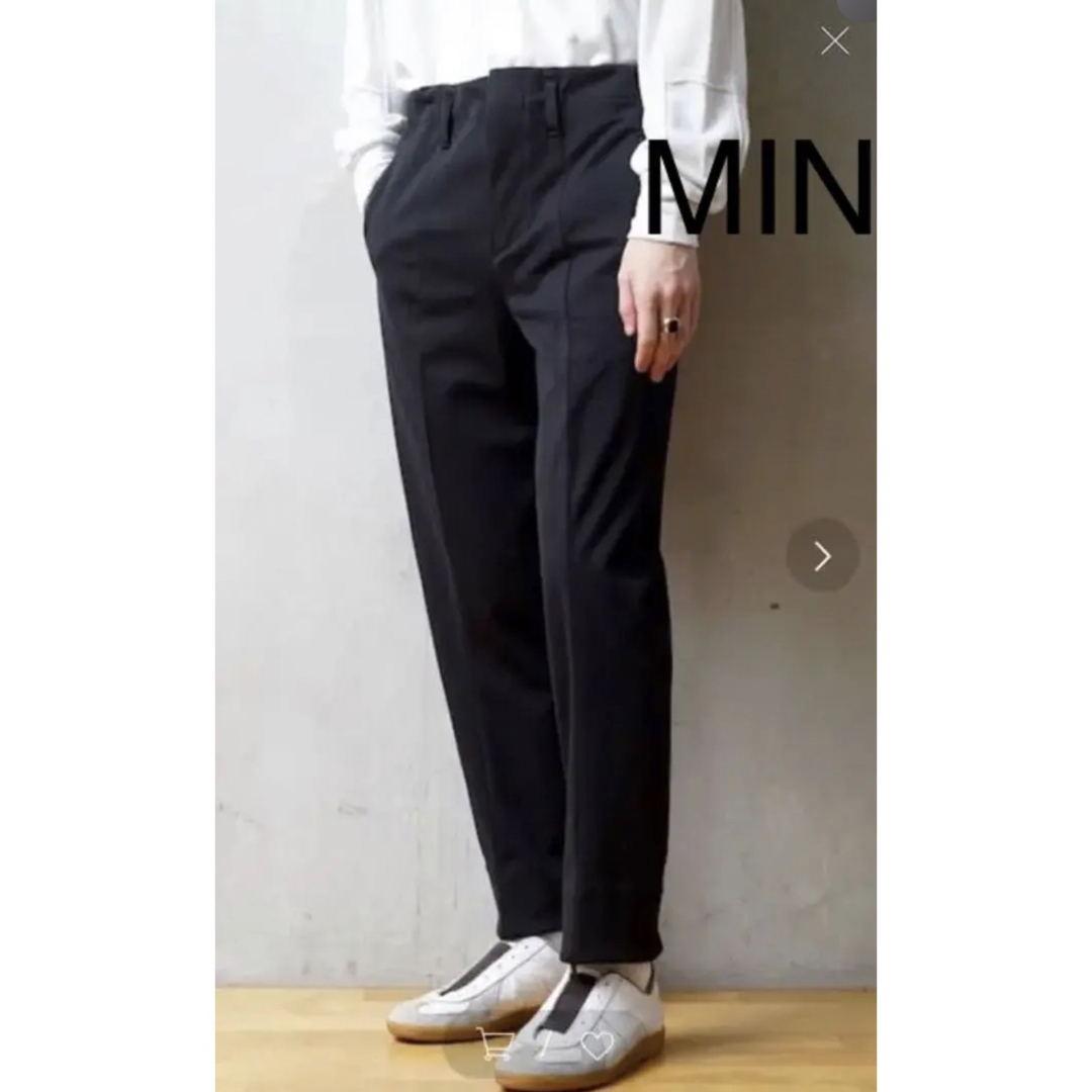 MIN ACTIVE SLACKS センターシームスラックス