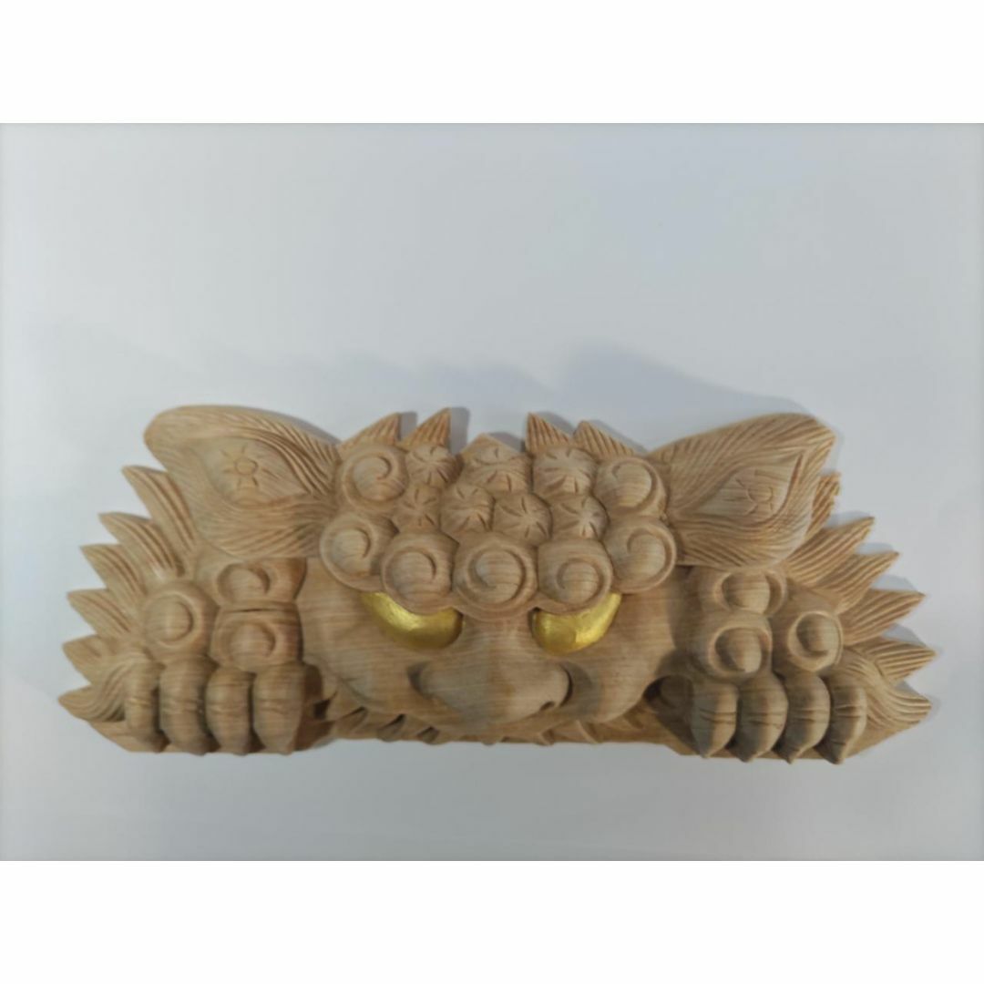 ★☆【獅子噛み】幅30ｃｍ　魔除け！社寺仏閣、お祭り山車、神輿　だんぢり彫刻部材