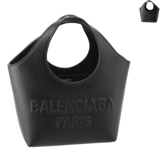 バレンシアガ(Balenciaga)のバレンシアガ BALENCIAGA トートバッグ XS MARY KATE ロゴ エンボス ミニトート ハンドバッグ 2023年秋冬新作 747036 2AAID (ハンドバッグ)