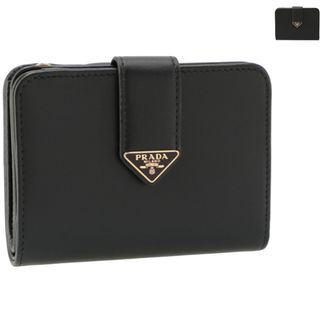 プラダ(PRADA)のプラダ PRADA 財布 二つ折り レディース タブ コンパクトウォレット 二つ折り財布 1ML018 2CNP (財布)