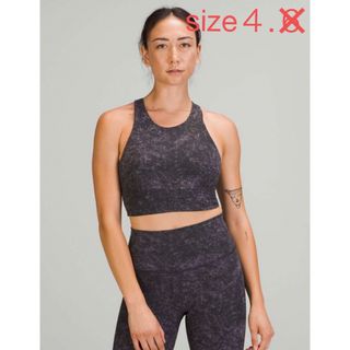 ルルレモン(lululemon)の新品 ルルレモン Wunder Train LL Bra（黒グレー）(ヨガ)