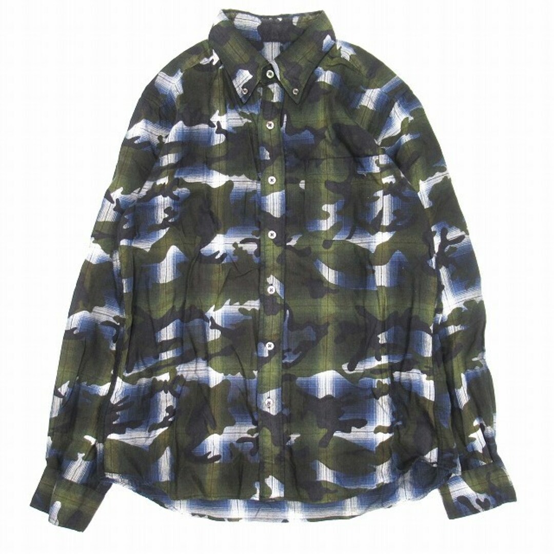 SOPHNET.(ソフネット)の16AW ソフネット カモフラージュ オーバー プリント フランネル シャツ メンズのトップス(シャツ)の商品写真