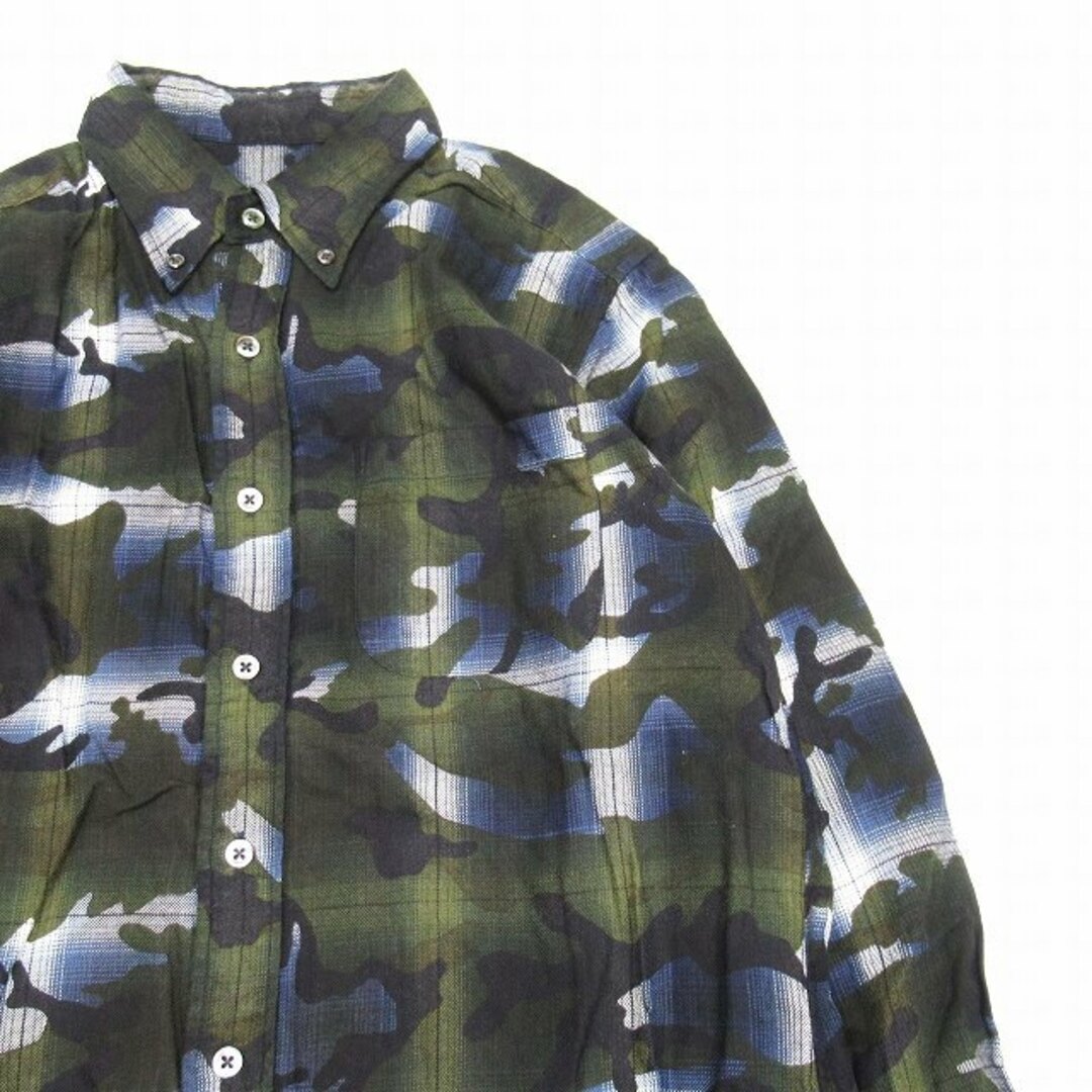 SOPHNET.(ソフネット)の16AW ソフネット カモフラージュ オーバー プリント フランネル シャツ メンズのトップス(シャツ)の商品写真