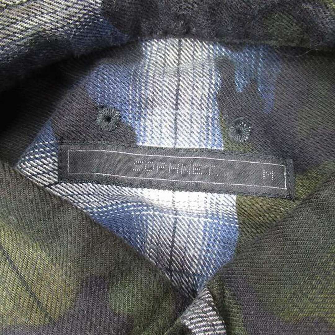 SOPHNET.(ソフネット)の16AW ソフネット カモフラージュ オーバー プリント フランネル シャツ メンズのトップス(シャツ)の商品写真