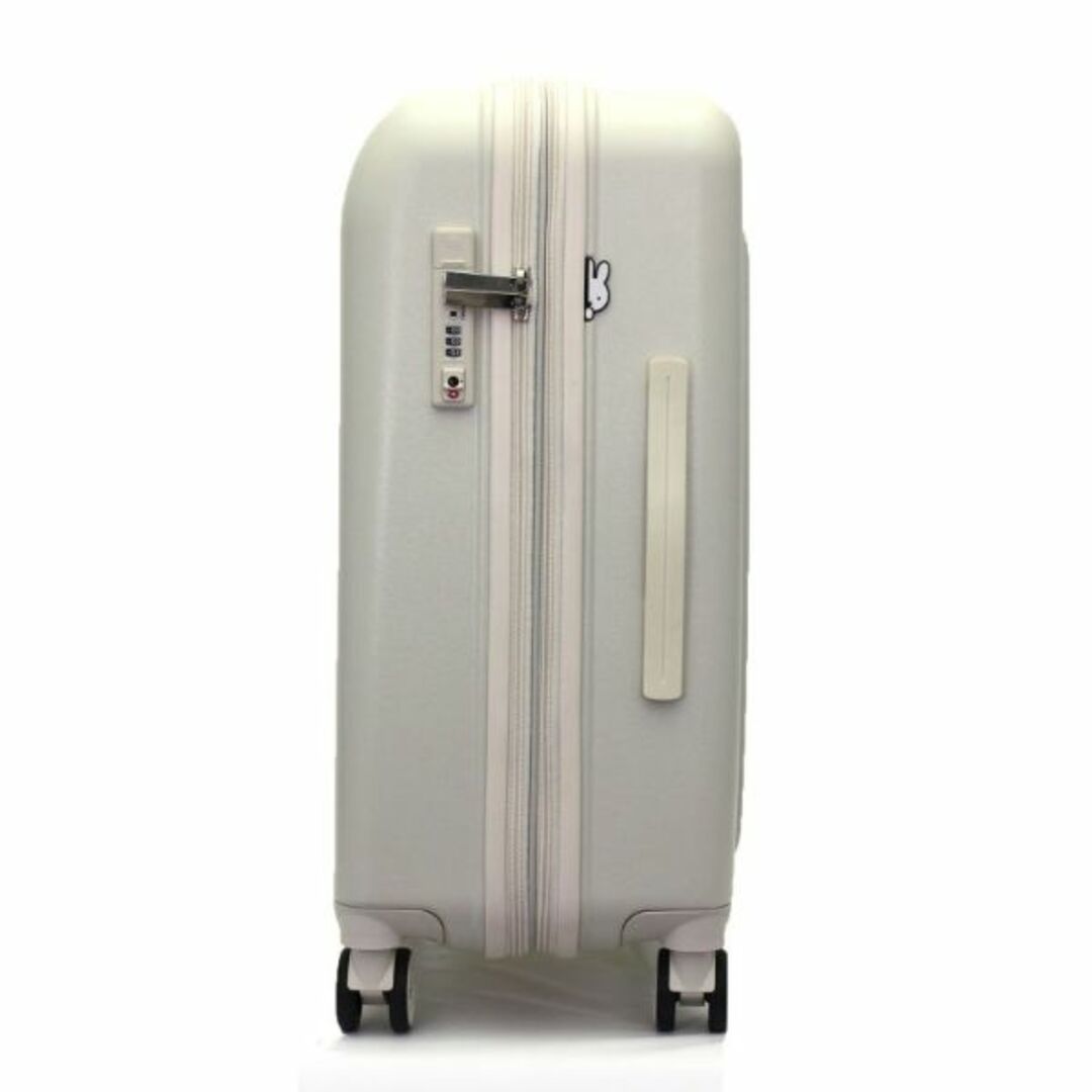 ミッフィーmiffy 拡張式スーツケース（Mサイズ） フェイスホワイト キャリーケース キャリーケース 【55〜60L】